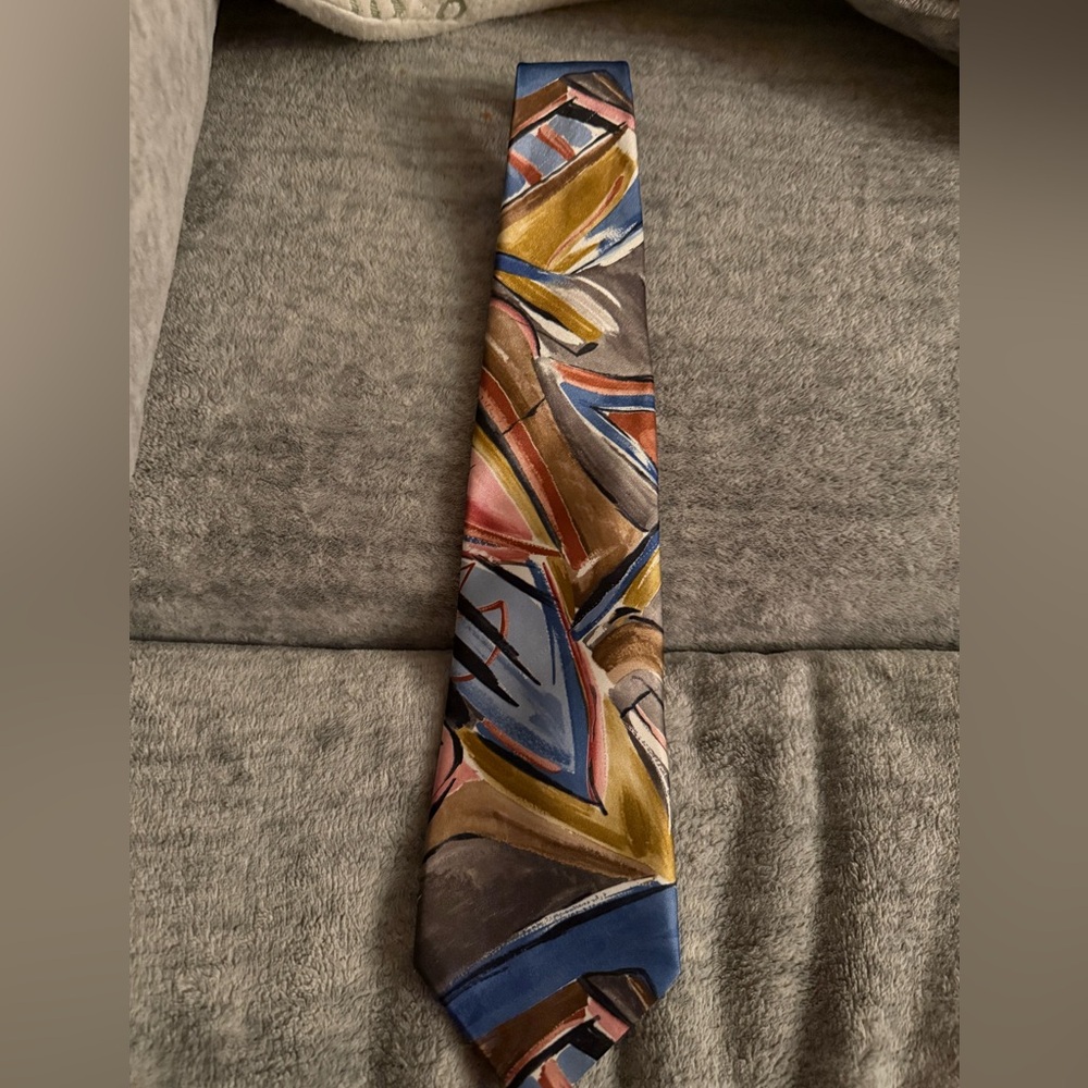 100% Silk Vintage Tie From The Van Gogh Collection